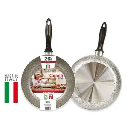 PADELLA CM.26 CUOCA STONE EAN 8034116199107 INGROSSO PENTOLE E TEGLIE