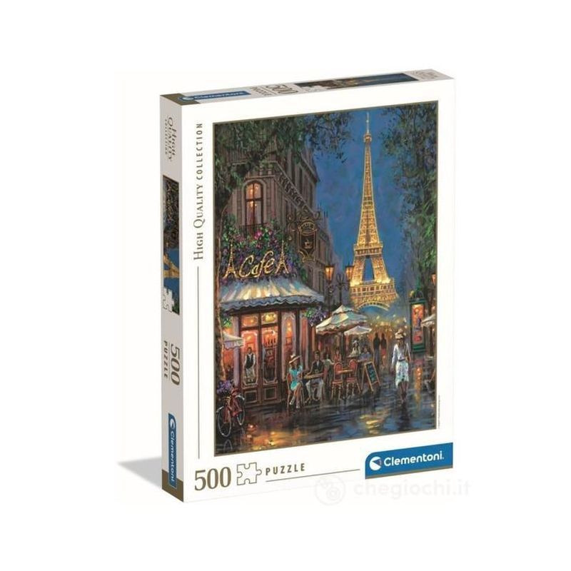 PUZZLE PZ.500 NIGHT AT THE EIFFEL CAFE' EAN 8005125355716 INGROSSO PUZZLE CLASSICI