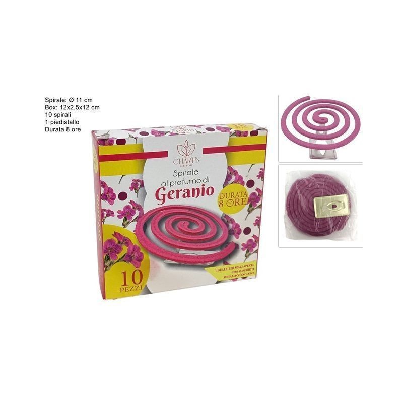 BOX PROFUMATORE GERANIO EAN 8034048664940 INGROSSO ARTICOLI CAMPEGGIO