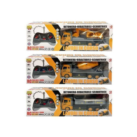 MEZZI LAVORO R/C 4 CANALI 3ASS GVC-9331 GIOCATTOLI EAN 8058486093315 INGROSSO MEZZI CON RADIOCOMANDO