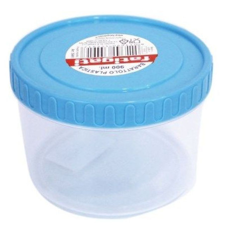 BARATTOLO PLASTICA 900ML CASALINGHI EAN 8011690354917 INGROSSO CONTENITORI PER ALIMENTI