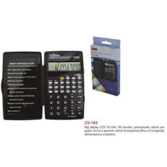 CALCOLATRICE SCIENTIFICA CS-182 CARTOLERIA EAN 8033593013104 INGROSSO CALCOLATRICI