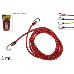 CORDA ELASTICA 3MT CASALINGHI EAN 8034048013533 INGROSSO CORDE E FASCETTE