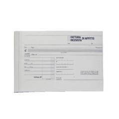 RICEVUTE AFFITTO 2 COPIE 11.5X16 20 CARTOLERIA EAN 8033593013326 INGROSSO MODULI E SCHEDE