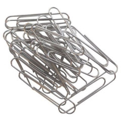 FERMAGLI METALLO N.6 mm.56 100PZ CARTOLERIA EAN 8033593002115 INGROSSO PUNTINE E FERMAGLI