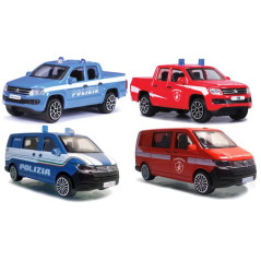 CDU VW EMERGENCY FORCE 1:43 GIOCATTOLI EAN 4893993015160 INGROSSO MODELLINI AUTO