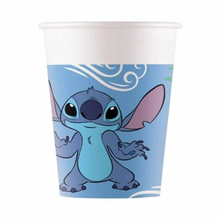 BICCHIERI CARTA 200ML 8PZ STITCH FESTA E PARTY EAN 5201184967959 INGROSSO BICCHIERI PER PARTY