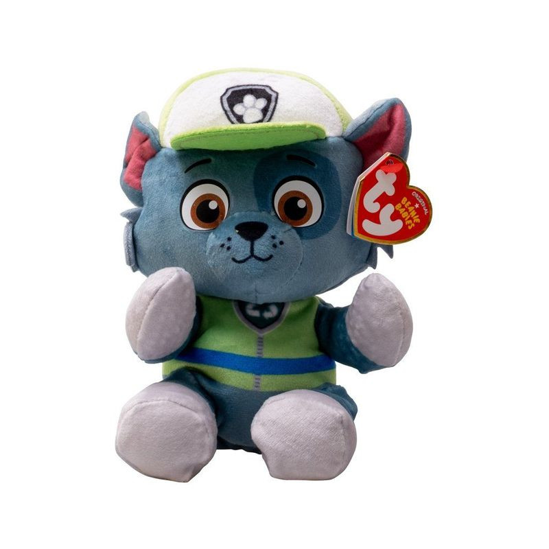 PAW PATROL ROCKY FLOPPY 20CM EAN 008421440191 INGROSSO PELUCHE MORBIDOSI