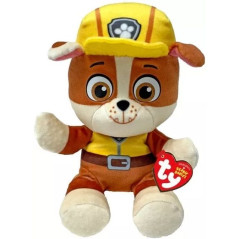 PAW PATROL RUBBLE FLOPPY 20CM PELUCHE EAN 008421440207 INGROSSO PELUCHE MORBIDOSI
