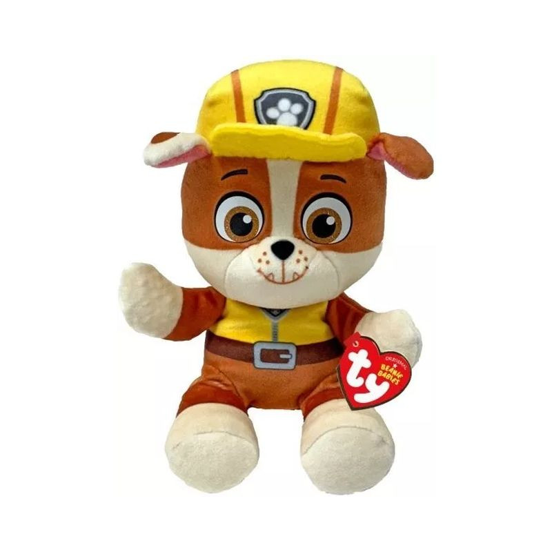 PAW PATROL RUBBLE FLOPPY 20CM EAN 0008421440207 INGROSSO PELUCHE MORBIDOSI PAW PATROL RUBBLE FLOPPY 20CM EAN 0008421440207 INGROSSO PELUCHE MORBIDOSI