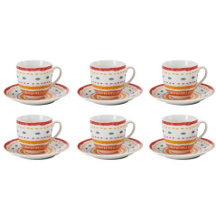SET CAFFE' C/P X 6 KELLY DEC. ASS CASALINGHI EAN 8056234693633 INGROSSO TAZZE