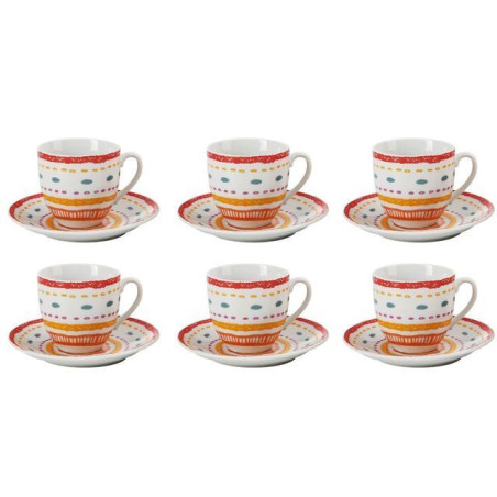 SET CAFFE' C/P X 6 KELLY DEC. ASS CASALINGHI EAN 8056234693633 INGROSSO TAZZE
