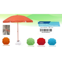 OMBRELLONE CAMINO 200/8 SNODO FIBERGLASS ARTICOLI MARE EAN 8032894808624 INGROSSO OMBRELLONI