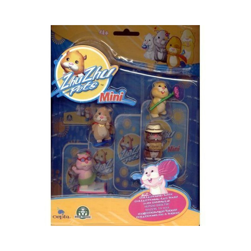 ZHU ZHU MINI 4 PZ EAN 8027638018247 INGROSSO GIOCATTOLI