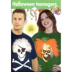 INGROSSO HALLOWEEN T-SHIRT C/PARRUCCA 8026196906355 INGROSSO ARTICOLI DI HALLOWEEN COSTUMI HALLOWEEN ADULTI
