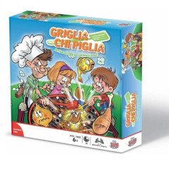 INGROSSO GIOCHI SOCIETA GRIGLIA CHI PIGLIA 2/4GIOCATORI 6+ANNI 30X30X2CM 450GR 8005124001805 INGROSSO GIOCHI E GIOCATTOLI