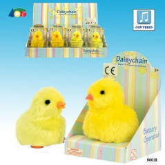 INGROSSO PULCINO PAPERA C/VERSO 8X11X7CM 9316341515617 INGROSSO ARTICOLI PASQUALI PELUCHE PASQUALI