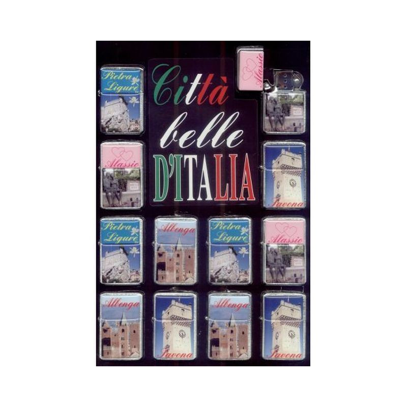 ACCENDINO TIPO ZIPPO RIV.PONENTE 12 EAN 0573085800000 INGROSSO ACCENDINI