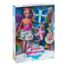 INGROSSO GIOCATTOLI BARBIE DREAMTOPIA FATINA ALI VOLANTI SCATOLA FINESTRATA 32.5X23X6CM 0887961620269 INGROSSO BAMBOLE E ACCESSO