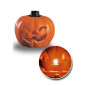 ZUCCA MINI C/LUCE INTERMITTENTE (BATT.IN EAN 8004761079611 INGROSSO DECORAZIONI HALLOWEEN