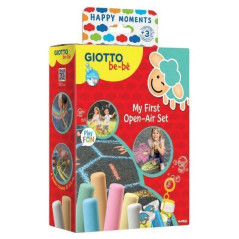 INGROSSO CARTOLERIA GIOTTO BEBE HAPPY MOMENTS OPEN AIR SET 8000825056307 INGROSSO PENNARELLI MATITE COLORATE TEMPERE