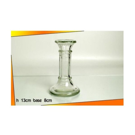 INGROSSO CASALINGHI PORTACANDELA IN VETRO TRASP. 8015361299798 INGROSSO ARTICOLI PER CASA CANDELE PER LA CASA