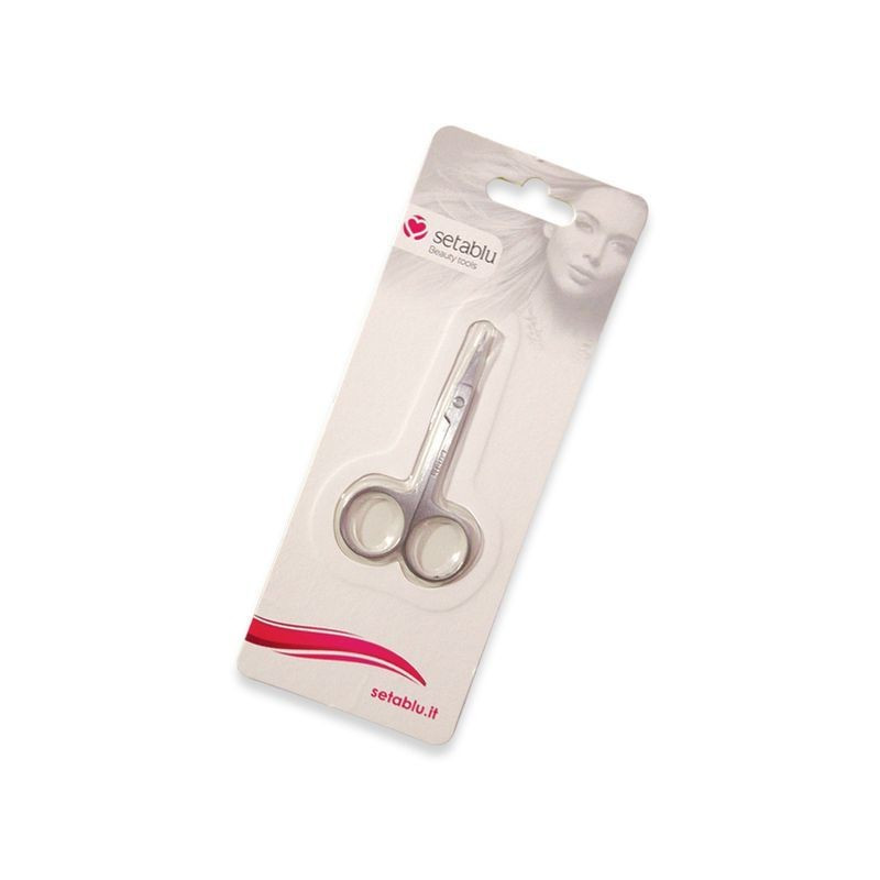 FORBICINE ACCIAIO PUNTA SOTTILE BLISTER EAN 8050847574181 INGROSSO FORBICI