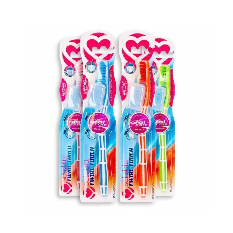 SPAZZOLINO DENTI TWIRL TOUCH EAN 8050847576437 INGROSSO ARTICOLI IGIENE ORALE