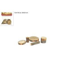 INGROSSO ARTICOLI NATALIZI BUSTA 20 LEGNETTI ASSORTITI ART323 8053482088129 INGROSSO PRESEPE E ACCESSORI