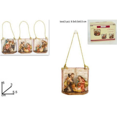 INGROSSO ARTICOLI NATALIZI LIBRICINO NATIVITA' ASS. 8033113167171 INGROSSO ADDOBBI ALBERO NATALE APPENDINI NATALIZI