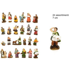 INGROSSO ARTICOLI NATALIZI PASTORI PRESEPE 7CM ASS 8033113302091 INGROSSO PRESEPE E ACCESSORI PERSONAGGI PER IL PRESEPE E ANIMAL