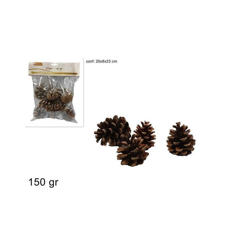 BUSTA PIGNE 150GR EAN 8033113455933 INGROSSO ACCESSORI PER IL PRESEPE