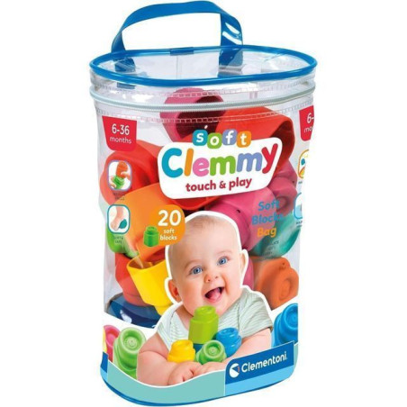 CLEMMY BORSA PZ.20 17877 EAN 8005125178773 INGROSSO GIOCHI PRIMA INFANZIA