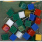BL.25 CHIODINI QUADRI COLORATI EAN 8015550021049 INGROSSO VITI E CHIODI