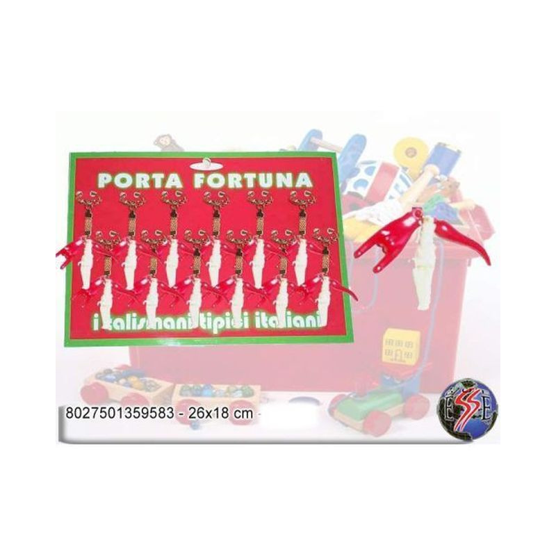 PORTACHIAVI GOBBETTO C/CORNI P.12.044 EAN 8027501359583 INGROSSO PORTACHIAVI