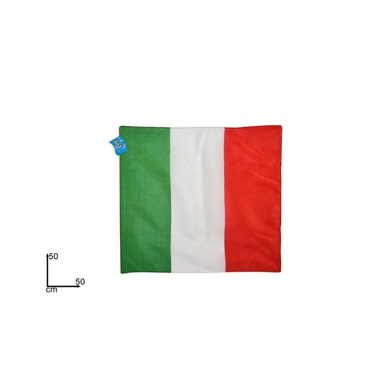 FAZZOLETTO ITALIA CM.50x50 EAN 8027501382420 INGROSSO BANDIERE FAZZOLETTO ITALIA CM.50x50 EAN 8027501382420 INGROSSO BANDIERE