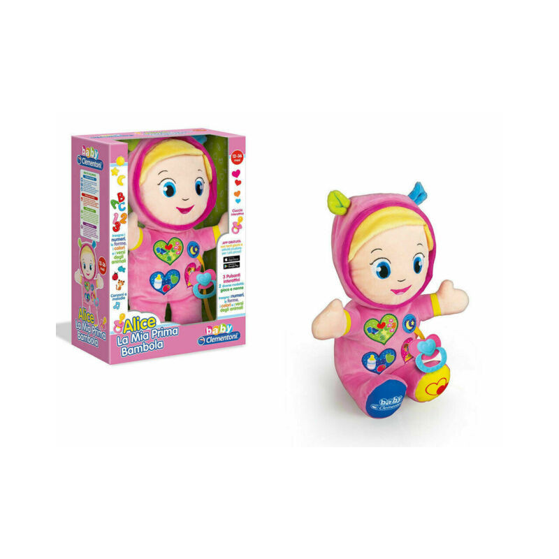 ALICE MIA PRIMA BAMBOLA 13X25X37CM EAN 8005125172016 INGROSSO BABY CLEMENTONI ALICE MIA PRIMA BAMBOLA 13X25X37CM EAN 8005125172016 INGROSSO BABY CLEMENTONI