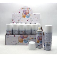 INGROSSO CARNEVALE STELLE FILANTI SPRY BIANCHE 85GR 8021029202994 INGROSSO ARTICOLI CARNEVALE BOMBOLETTE SPRAY CARNEVALE