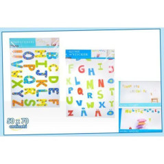 INGROSSO CARTOLERIA ADESIVO DEC. LETTERE 50X70 8032732100125 INGROSSO ARTICOLI SCUOLA ARTICOLI PER DECORAZIONI