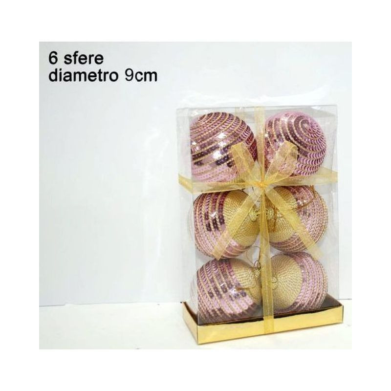 BOX 6 PALLE CM.9 MULTIPAILL.PORP.CH. EAN 8033113155819 INGROSSO PALLINE DI NATALE E PUNTALI BOX 6 PALLE CM.9 MULTIPAILL.PORP.CH. EAN 8033113155819 INGROSSO PALLINE DI NATALE E PUNTALI