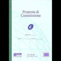 INGROSSO CARTOLERIA BLOCCO COMMISSIONI AUTORIC. 3 COPIE 8008842820840 INGROSSO AGENDE DIARI SCHEDE MODULI E SCHEDE