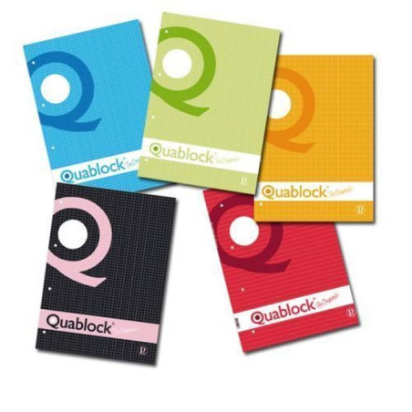 INGROSSO CARTOLERIA QUABLOCK BIANCO A4 5 MM. C.5 8005235199019 INGROSSO QUADERNI ALBUM BRISTOL QUABLOCK E REGISTRI