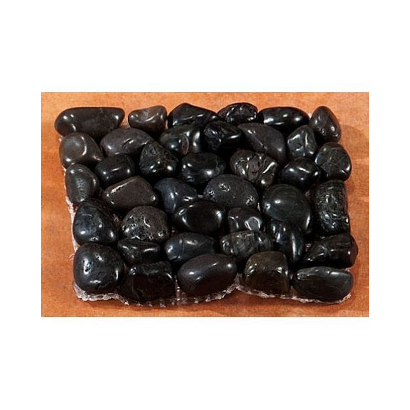 SASSI FIUME NERI SU RETE 10x10 EAN 8021785951624 INGROSSO ACCESSORI PER IL PRESEPE