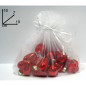 SACCHETTO 15 DECORAZIONI ROSSO EAN 8033113169960 INGROSSO OGGETTISTICA NATALIZIA