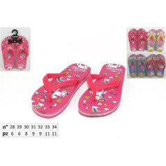 INGROSSO INFRADITO BIMBO UNICORNO ASS 28-34 8034048488201 INGROSSO ARTICOLI ESTIVI CIABATTE E SCARPE MARE