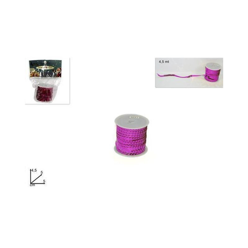 FILO PAILLETTES 4.5 M FUCSIA 2013211 EAN 8033113353901 INGROSSO FILATO