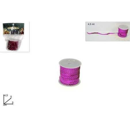 INGROSSO CASALINGHI FILO PAILLETTES 4.5 M FUCSIA 2013211 8033113353901 INGROSSO TESSUTO E ACCESSORI FILATO