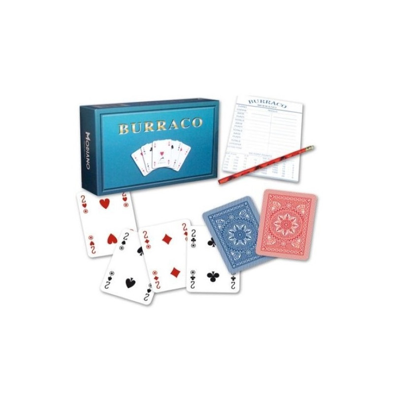 CARTE BURRACO EXTRA MODIANO EAN 8003080037999 INGROSSO CARTE DA GIOCO