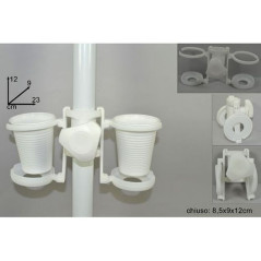 INGROSSO ARTICOLI MARE SUPPORTO BICCHIERI PER OMBRELLONE 8034048219881 INGROSSO ARTICOLI ESTIVI OMBRELLONI