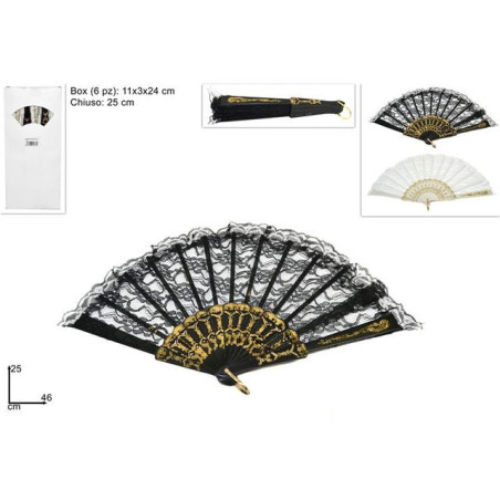 INGROSSO ARTICOLI MARE VENTAGLIO MERLETTI ASS. 8034048106235 INGROSSO ARTICOLI ESTIVI VENTILATORI